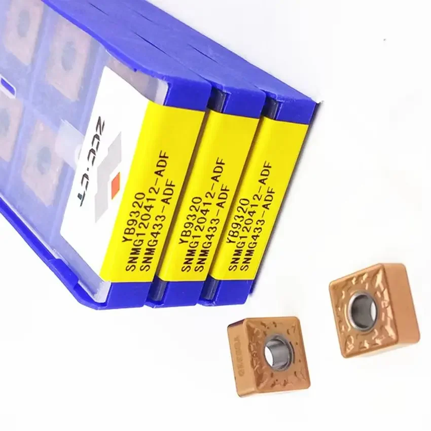 SNMG120404-ADF YB9320/SNMG120408-ADF YB9320/SNMG120412-ADF YB9320 ZCC.CT CNC شفرة كربيد تحول أدوات 10 قطعة/صندوق #1