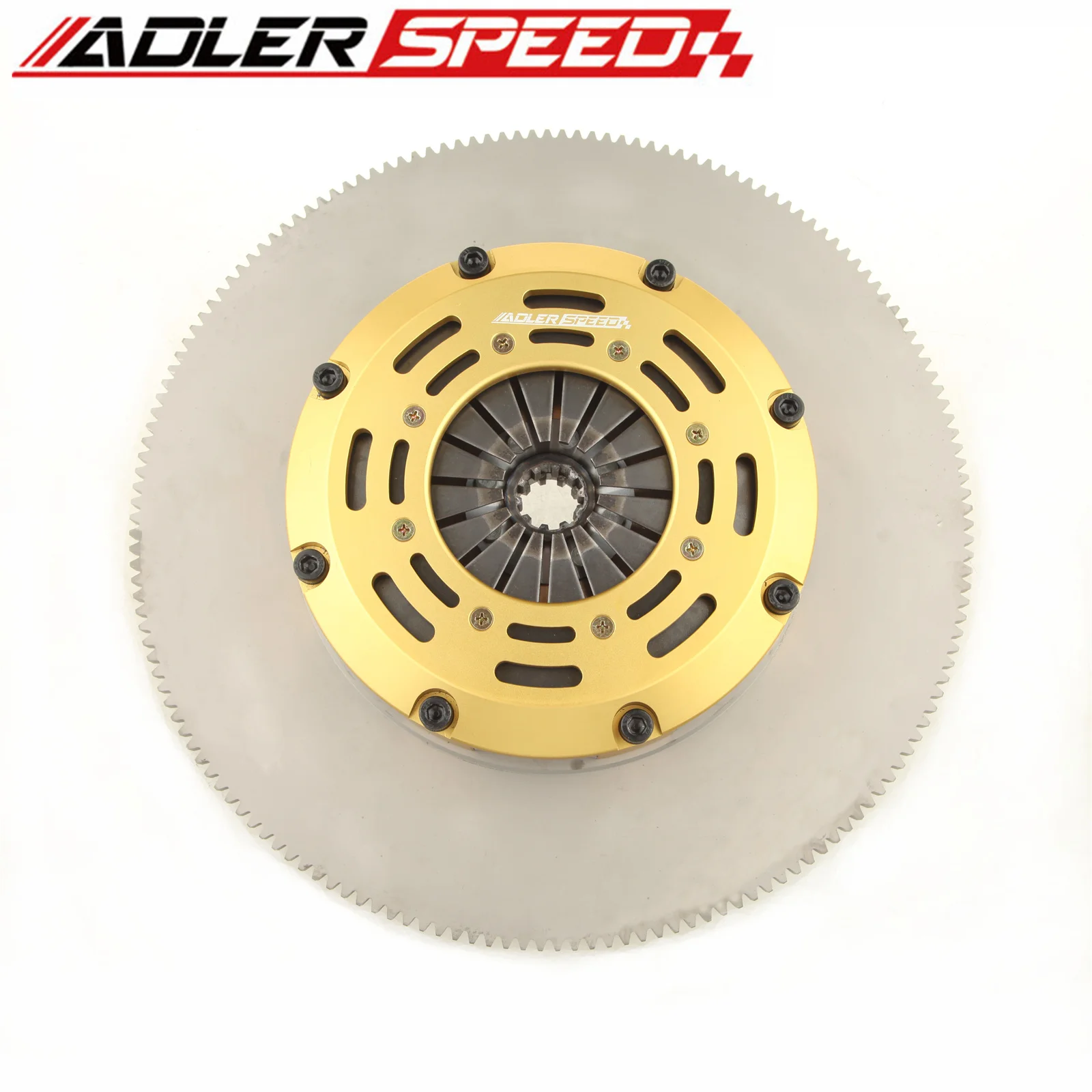 ADLERSPEED-Kit double disque d'embrayage pour Ford Mustang, 96-04, ight4.6 T, 6 boulons