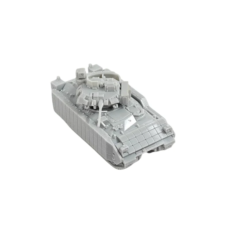 

5 шт., модель из смолы M2A3 BUSK III, пехотная боевая машина, масштаб 1/144, миниатюрный городской боевой танк, комплект для DIY игрушек, групповой дисплей