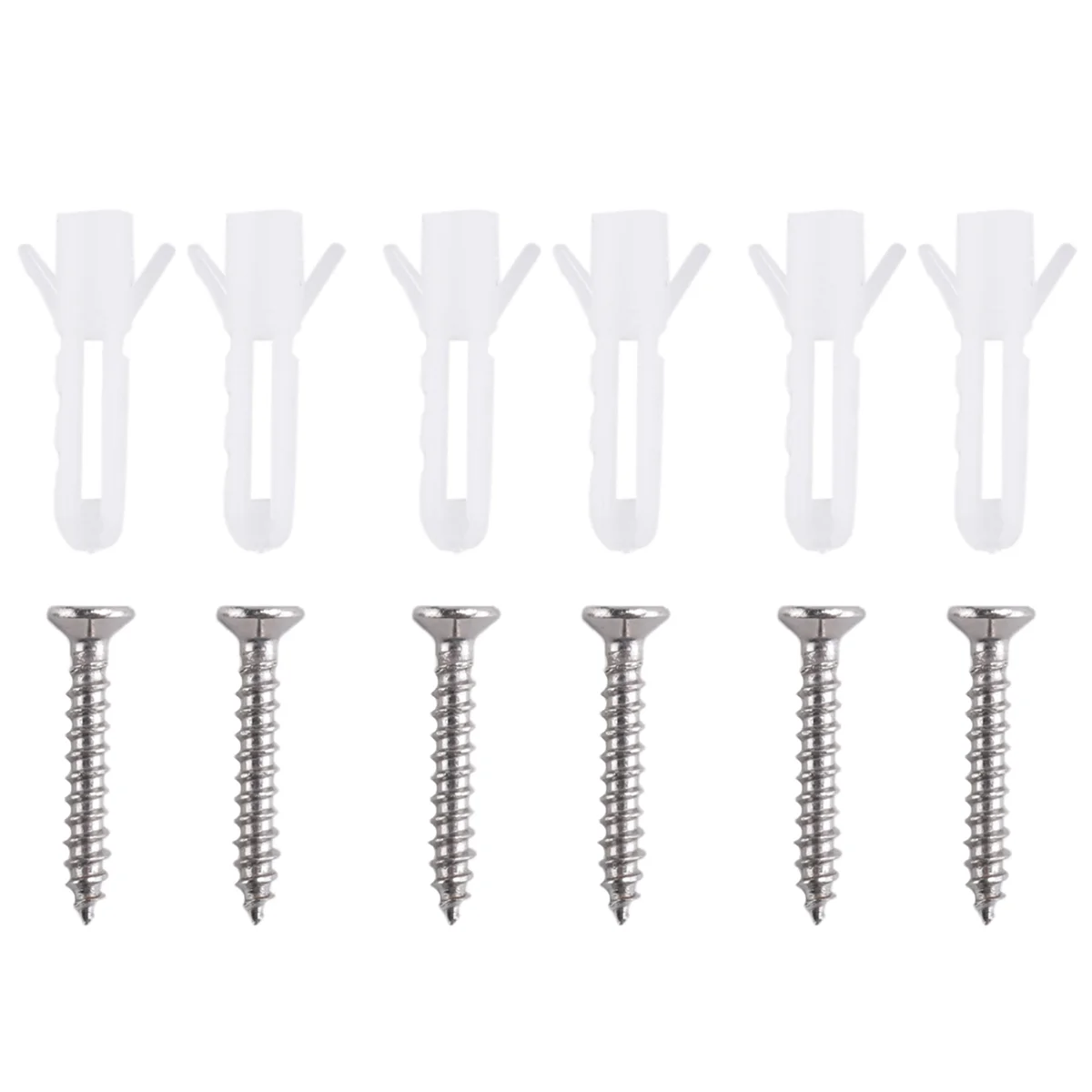 SLQZT 6Pcs 금속 거울 클립 3/4 와이드 채널 미러 행거 클립 거울 용 대형 무거운 리테이너 클립