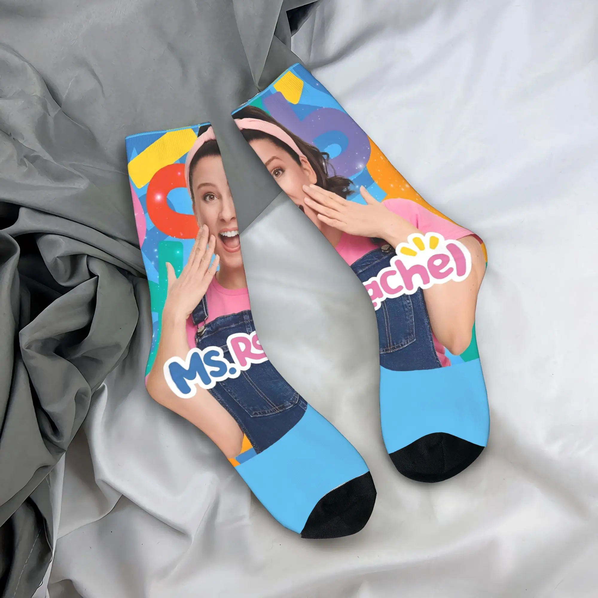 جوارب Miss Rachel جوارب Kawaii للبالغين والرجال جوارب تسلق ناعمة دافئة للخريف جوارب مضادة للانزلاق