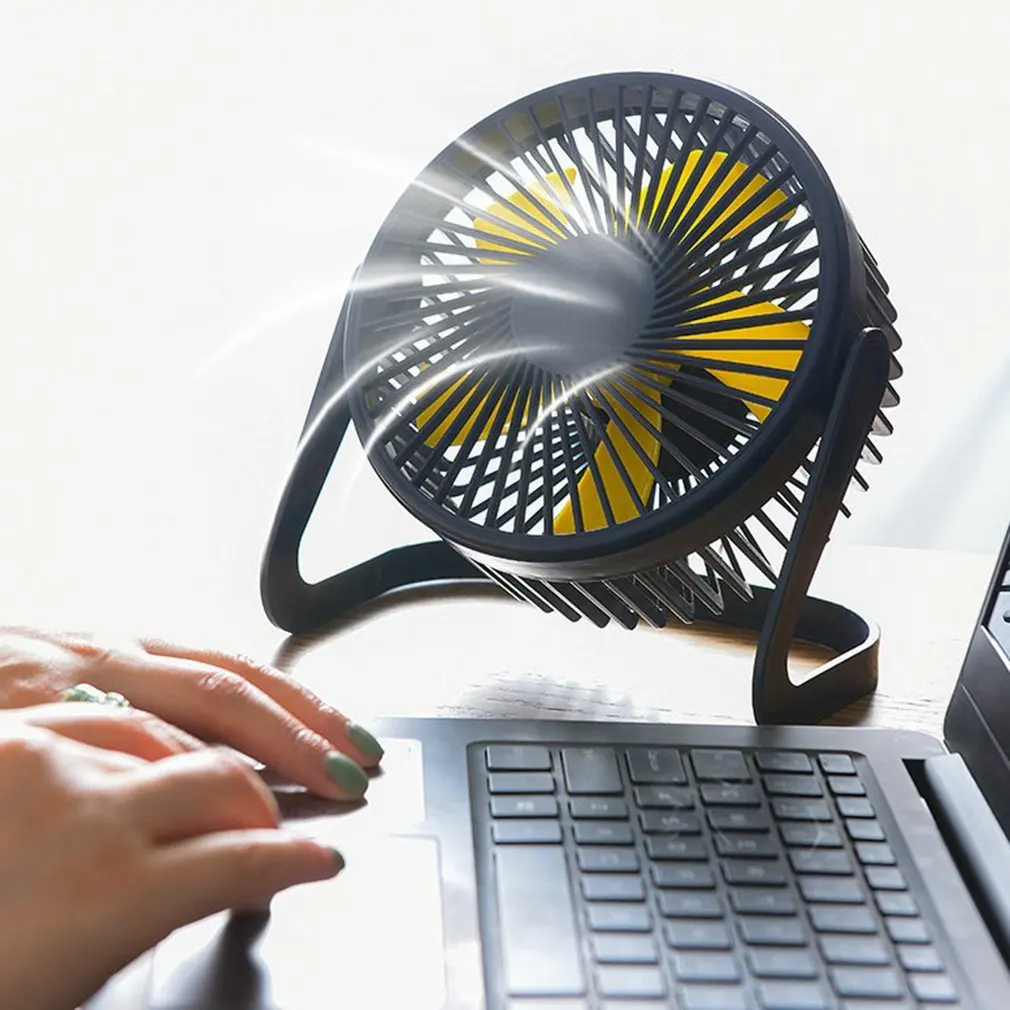 Fan Mini USB Office Portable Fans Cooler Cooling Desktop Mute Fans Silent Universal For Car Notebook Computer Student Fans