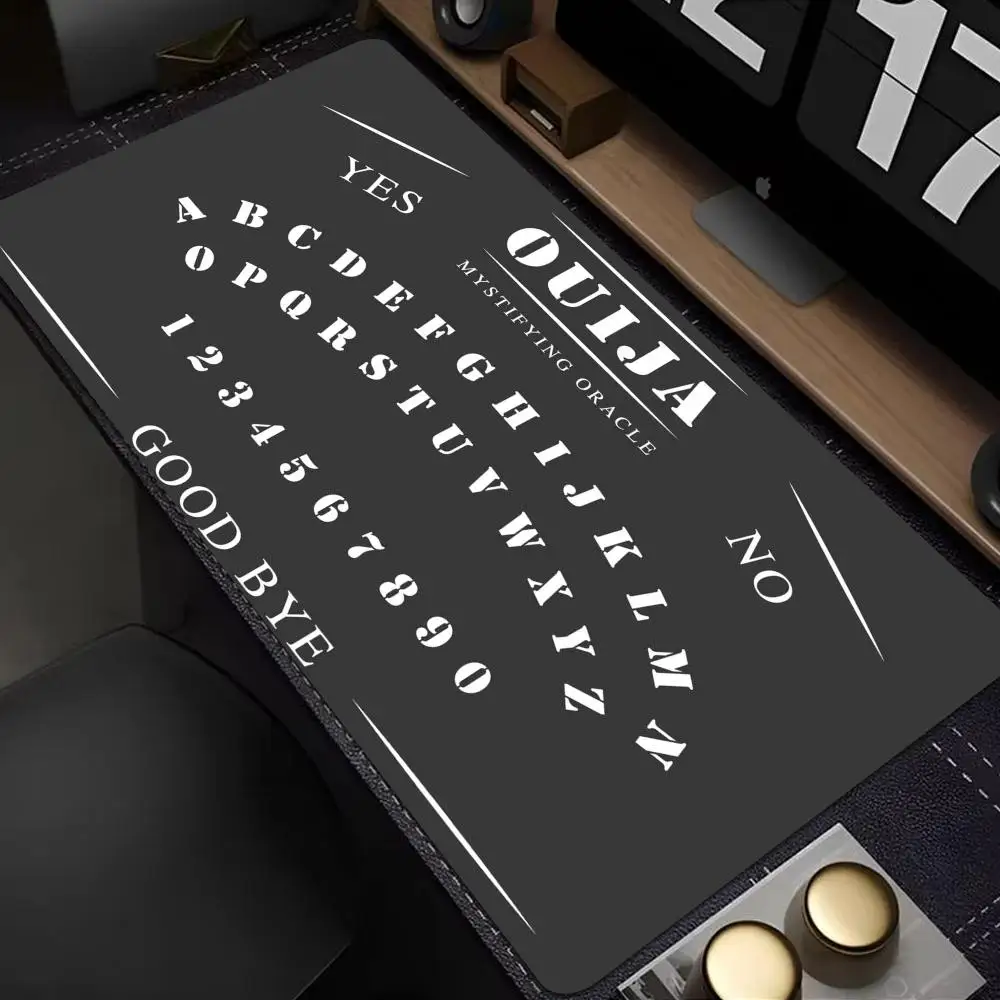

Ouija board Mouse Pad Mouse Pad XXL Gaming Accessories Office Gamer Keyboard Desk Mat Non-Slip Laptop Large Mousepad