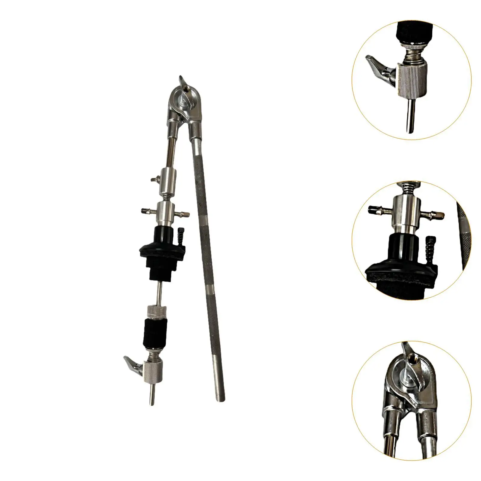 Cymbal Holder Foldable Stretchable Leg Jazz Drum Supplies Lightweight Drum Hardware Professional Drum Parts Mount Holder