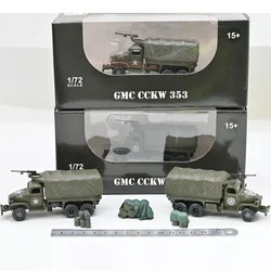 1/72 Scale American Army Truck 2.5T Transport Vehicle Car Model Collectible Ornament 62012