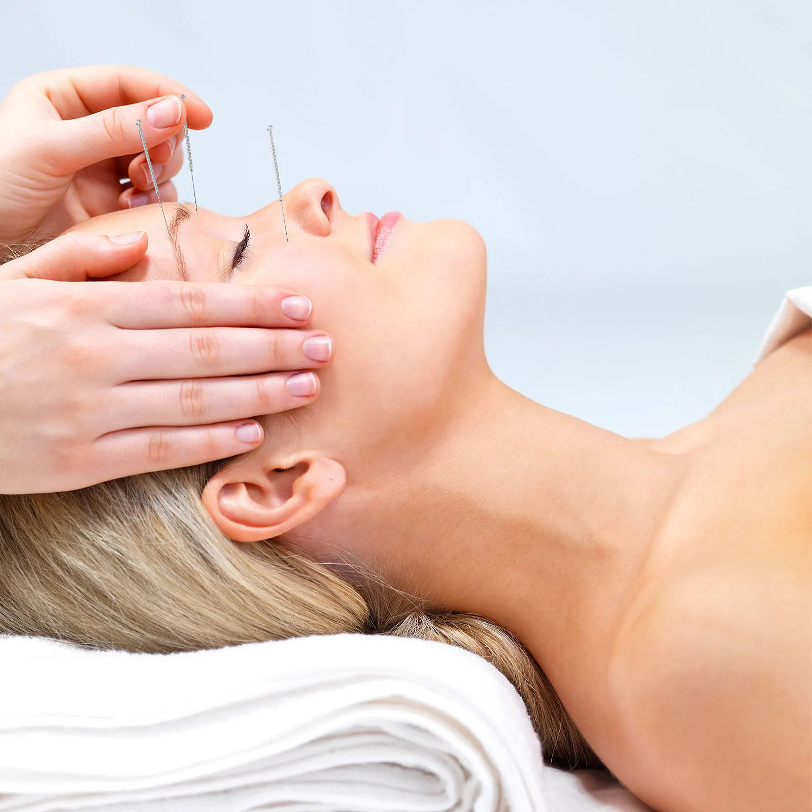 

60 шт. многоразовая стальная посеребренная острая гладкая китайская массажная игла для релаксации меридиана тела