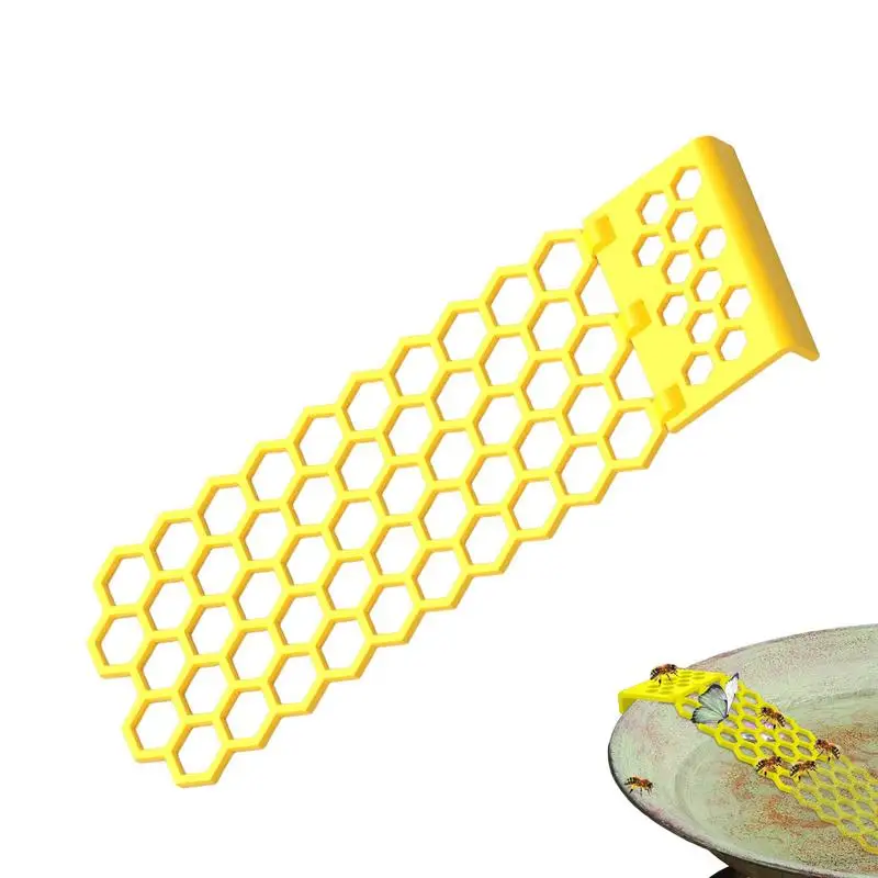 

Bee-safe Water Station Garden Bee Ladder Colorful Floating Bee Ladder Easily Walk to Access Water Gift for Thirsty Pollinators ﻿