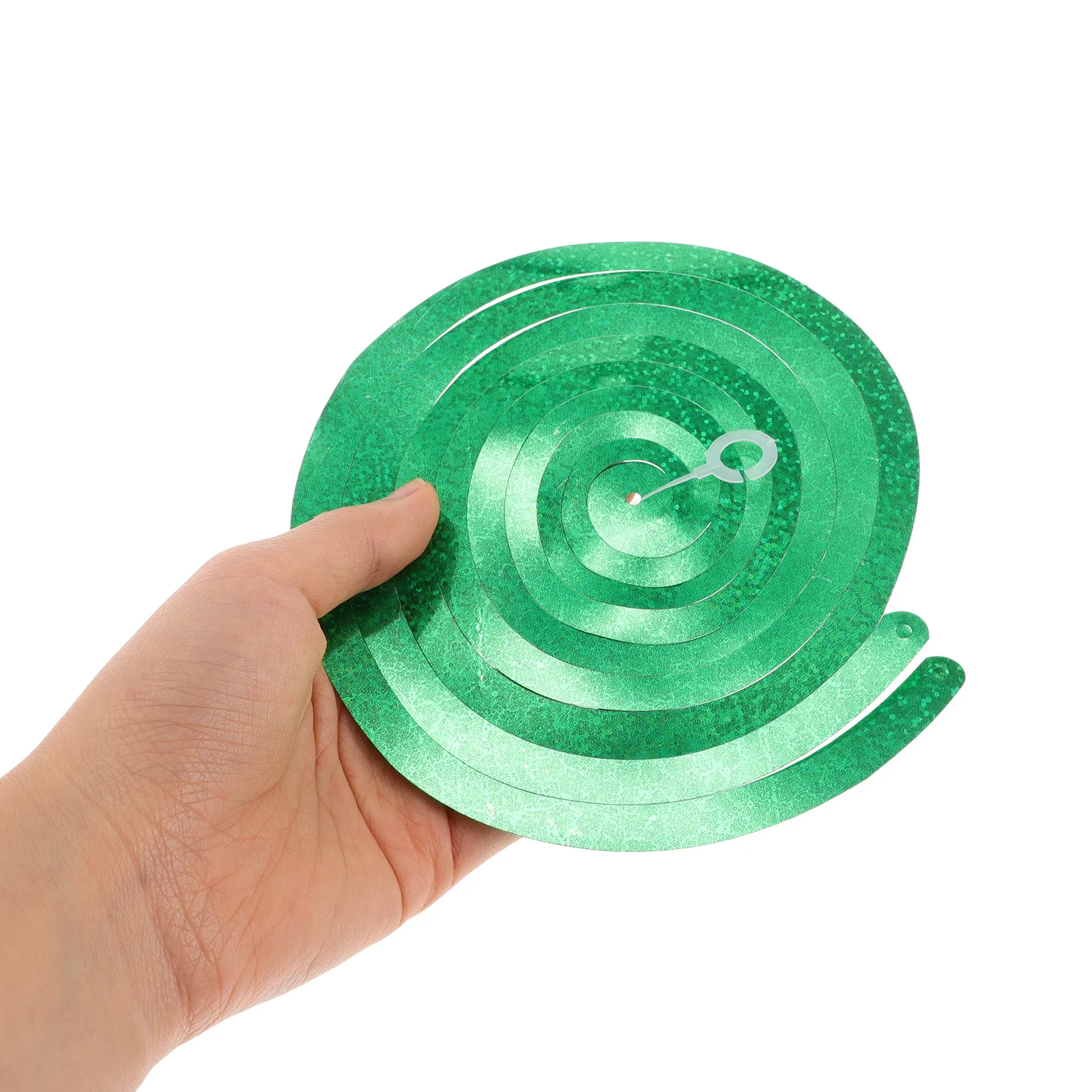 6 قطعة زينة معلقة حلزونية ثلاثية الأبعاد سقف الحيوانات الأليفة دوامات لعيد الميلاد وحفلات الزفاف وعطلة التخرج قزحي الألوان #6