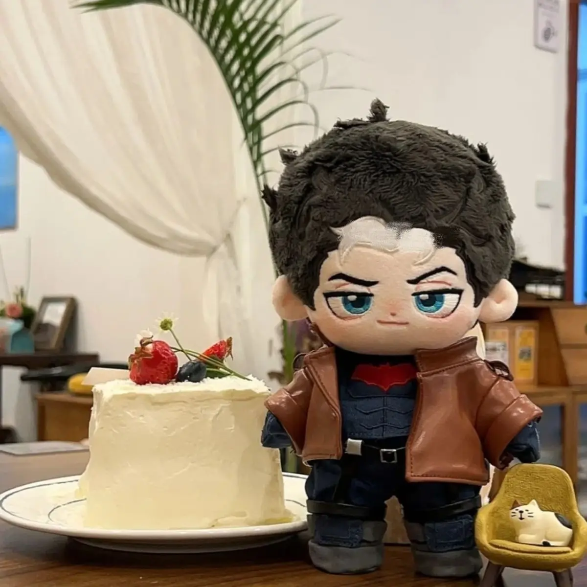 

Game Attribute Todd Anime Cosplay Plush Doll Body 20cm Dress Up Clothes Outfit Stuffed Figures Plushies Birthday Gift