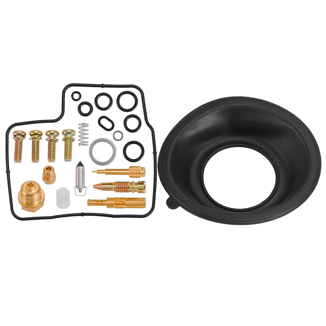 Carburetor Repair Kit Diaphragm O-Ring Needle Valve Kit Fit For Honda VF1100C Magna VF1100S Sabre VT1100C Shadow