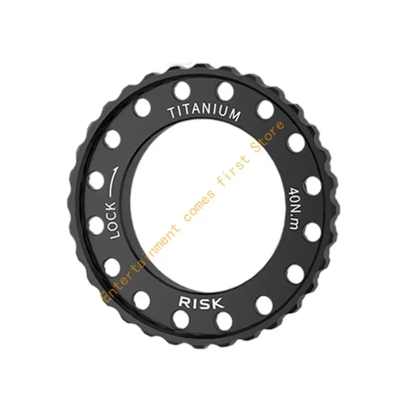 Bikes Hub Lockring Disc Brakes Rotors Lockring For Mountain Bikes And Road Bikes 55KD