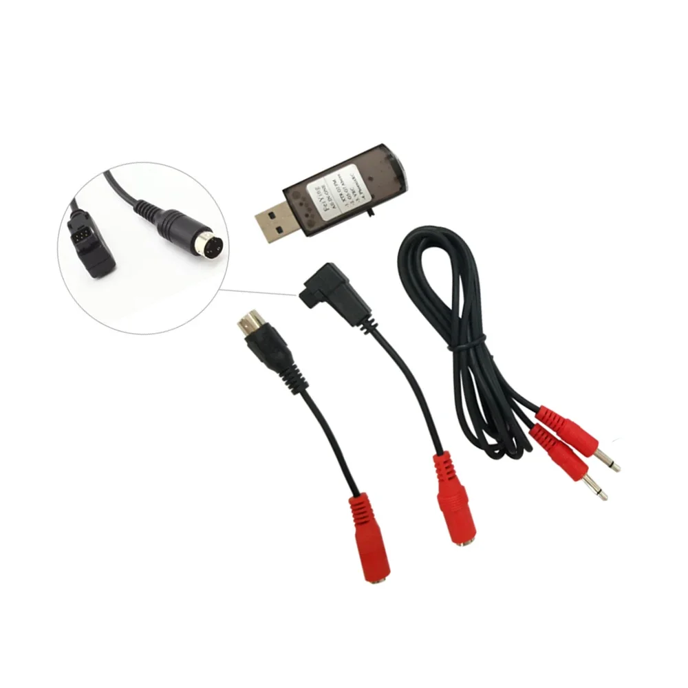 2.4G PPM Flight RC Simulator Dongle Wireless Cable USB RealFlight Freerider FMS XTR PHOENIXRC G7 G6 G5.5 G5 for Radio Controller