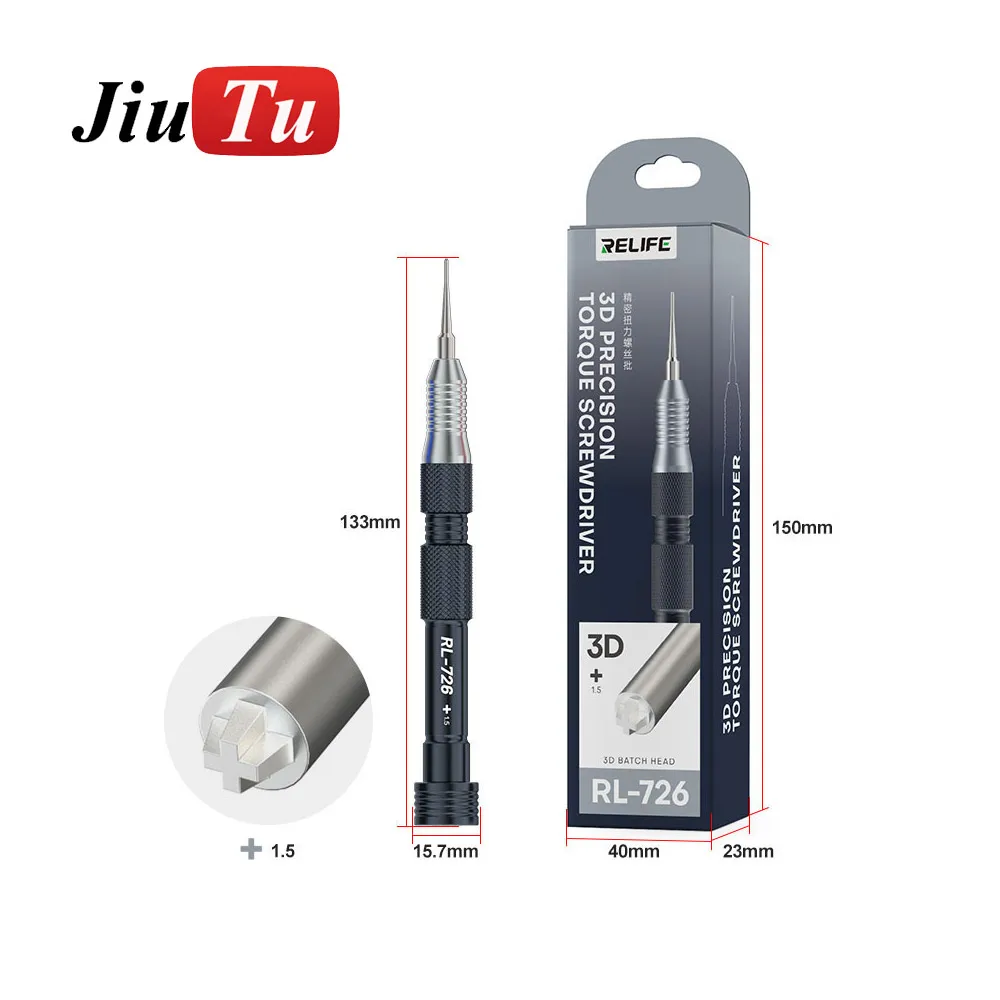 RELIFE RL-726A 3D Precision Torque Screwdriver With High Precision Strong Magnetic Adsorption Bits For Mobile Phone Disassembly