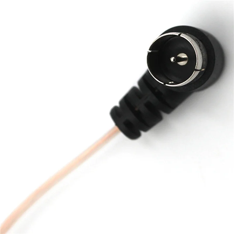 ABJF-3X هوائي راديو FM 75 OFM ثنائي القطب داخلي T هوائيات النحاس HD استقبال جوي ذكر نوع F موصل