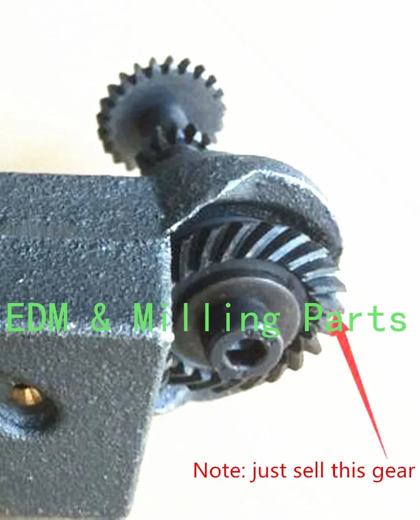 CNC Vertical Turret Milling Machine Feed Worm Bevel Gear Fit For Bridgeport Mill Part