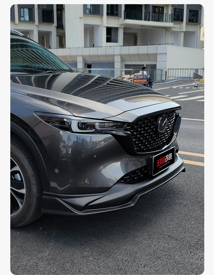 Car Accessories 2022 For Mazda CX-5 High-quality ABS Chrome Front Grille Around Trim Racing Grills Trim