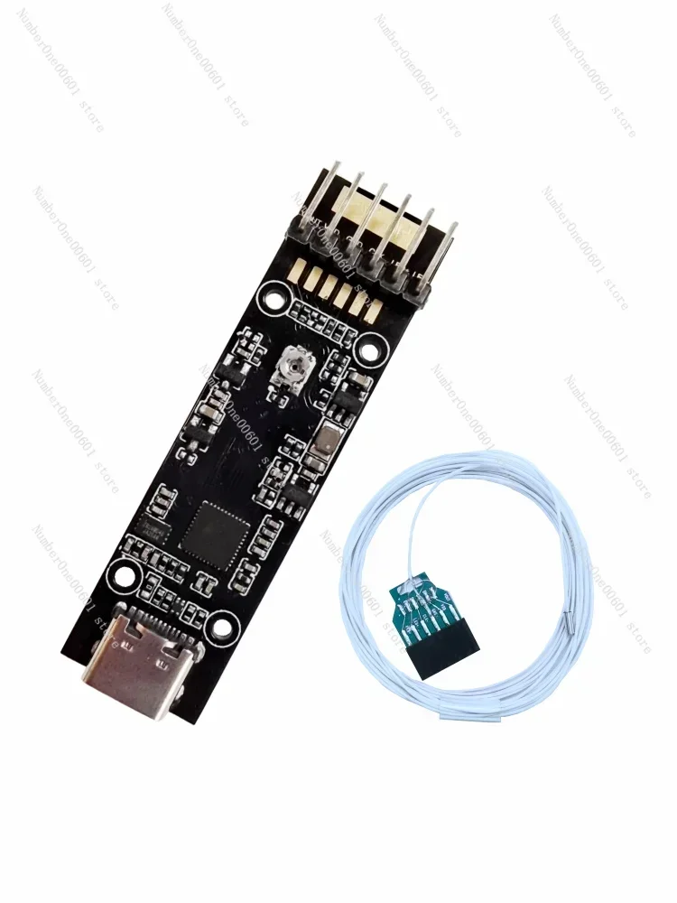 Outer diameter 1.1MM OV6946 endoscope camera module with USB2.0 drive-free decoder board clear output