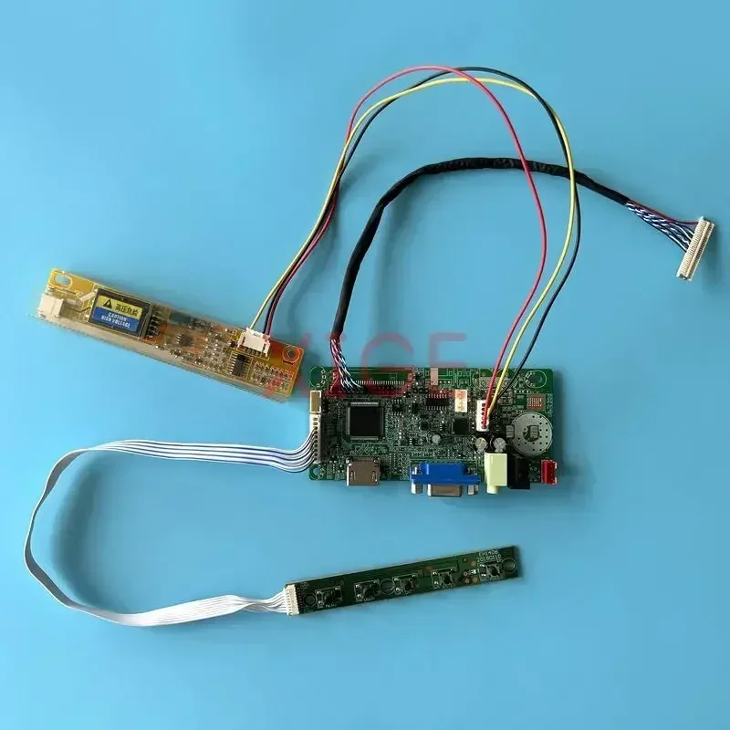 

For HT141WX1 HT141WXB M141NWW1 LCD Screen Controller Driver Board Monitor 1280*800 VGA 1CCFL DIY Kit HDMI-Compatible 30 Pin LVDS
