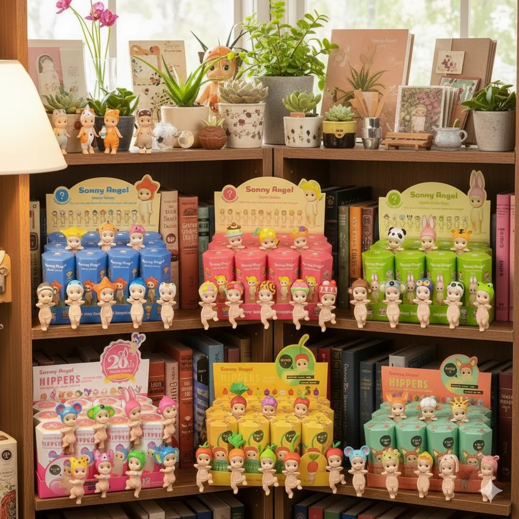 

Серия Sonny Angel 20th Anniversary Harvest, слепая коробка, фигурки фруктов и овощей, милая кукла, коллекционный орнамент, подарок для детей