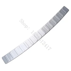 For VW Volkswagen Passat B7 2012 ~2016 stainless Rear Bumper Protector Sill Trunk Rear guard Tread Plate cover Trim accessories