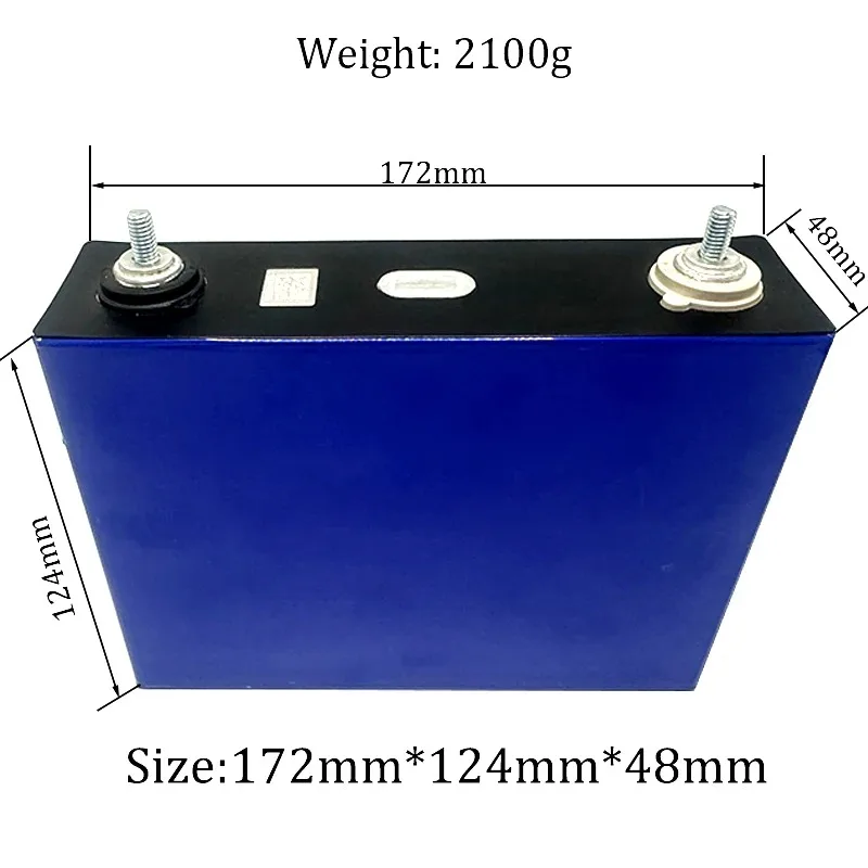 1PCS Lifepo4 3.2V 86Ah Grade A Battery Cell for DIY 12V 24V Forklift Electric RV Golf Car Outdoor Solar Energy Rechargeable