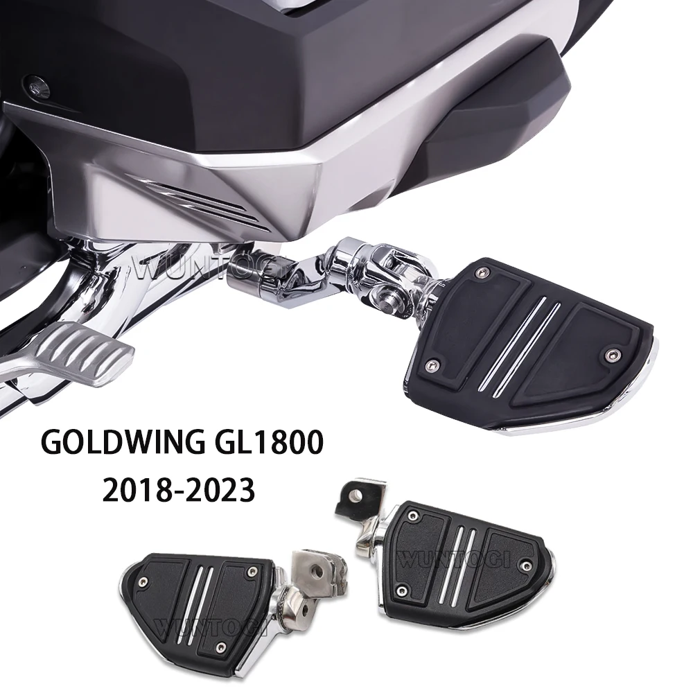 

Регулируемая подножка для мотоцикла Honda Gold Wing GL 1800 Tour DCT, воздушная подушка безопасности, аксессуары Goldwing GL1800, двойная направляющая, для ног