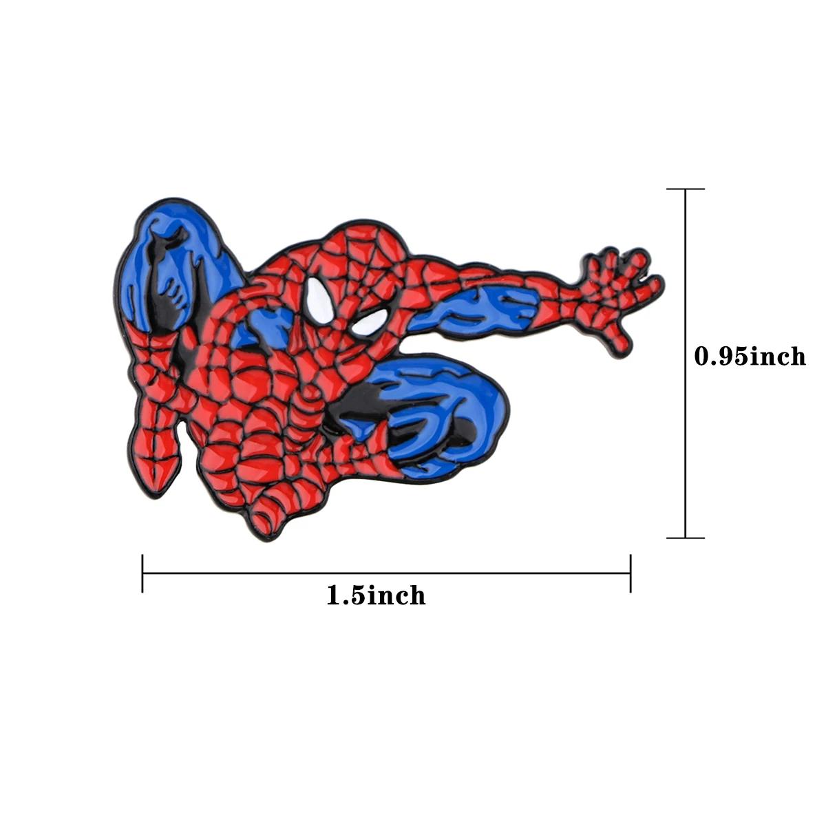 Spider Series Lapel Pins for Backpacks Manga Briefcase Badges Badges on Backpack Brooch for Clothes New Fashion Accessories