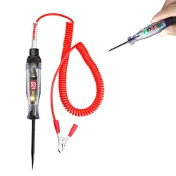 Auto Circuit Tester Truck Voltage Circuit Tester DC 6V 12V 24V Digital Display Auto Diagnostic Probe Test Pen