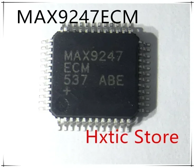 10pcs/lot MAX9247 MAX9247ECM LQFP-48