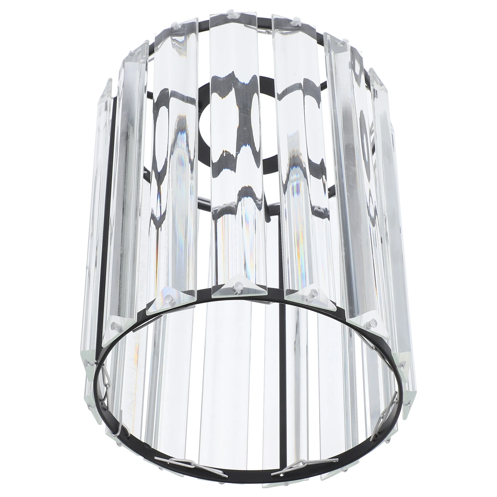 Paralume da soffitto in cristallo, finto pendente decorativo, applique da parete, ricambio, piccole paralumi di illuminazione diffusi ed eleganti