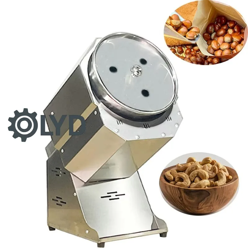 Nut Roaster Machine Home Walnut Vertical Sugar Chestnut Roaster Small Gas Electric Heating Street Cart Plug in Chestnut Roaster