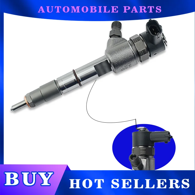 

Дизельная топливная форсунка 0445110293, инжектор для автомобильного двигателя 0445110404 0445110407 для GreatWall Hover Wingle 2.8D YD0833