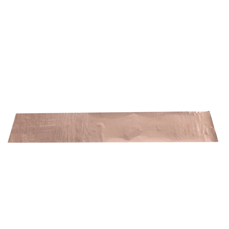 Fita de folha de cobre para proteção, folha condutora de dupla face 200x1000mm