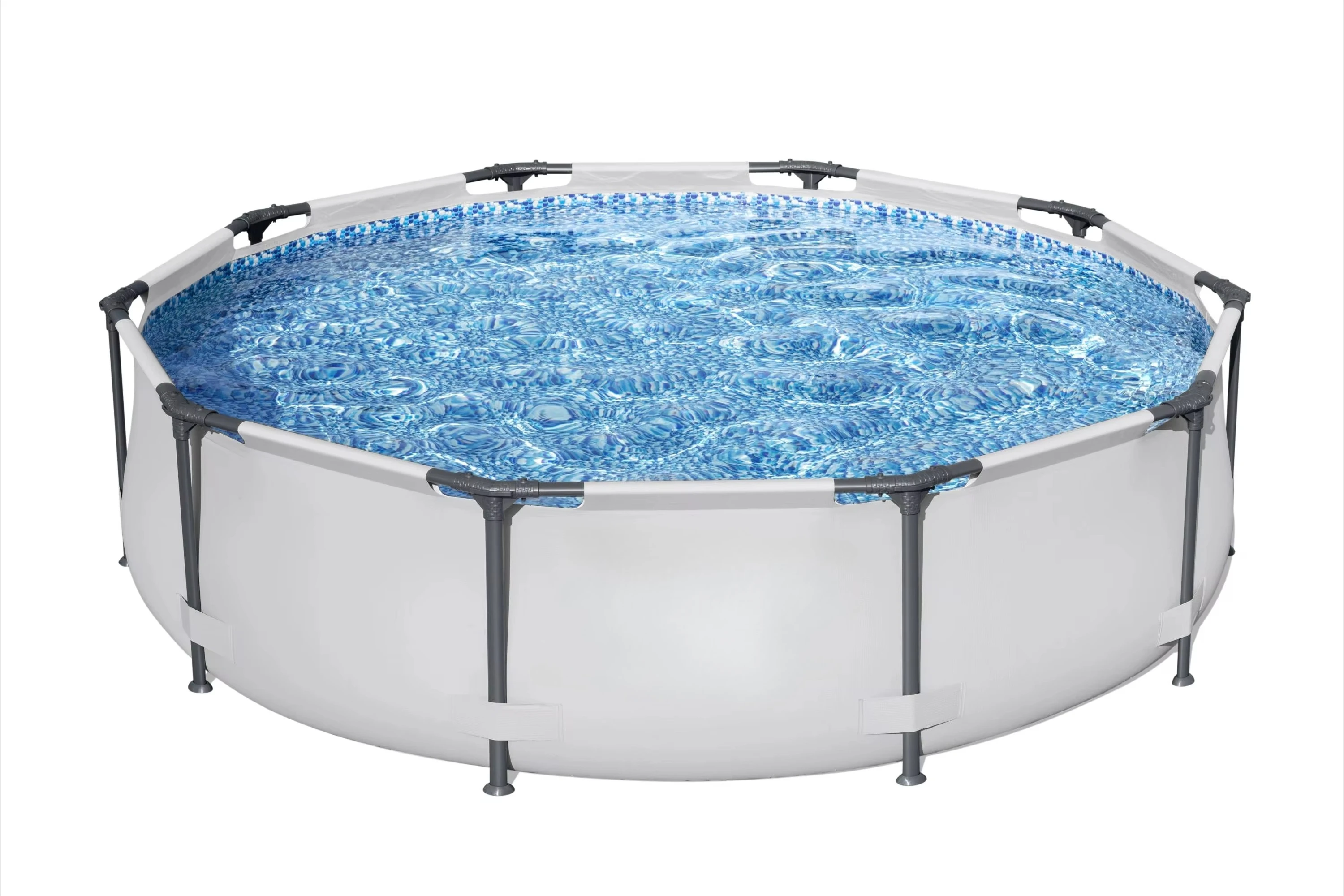 56406 Steel Pro MAX above Ground Family Pool 3.05m X 76cm PVC Material for Children Adults and Newborns