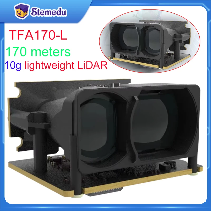 Benewake TFA170-L 0.1-170 meters RS232 long-distance high-precision lightweight single point LiDAR sensor for height measurement