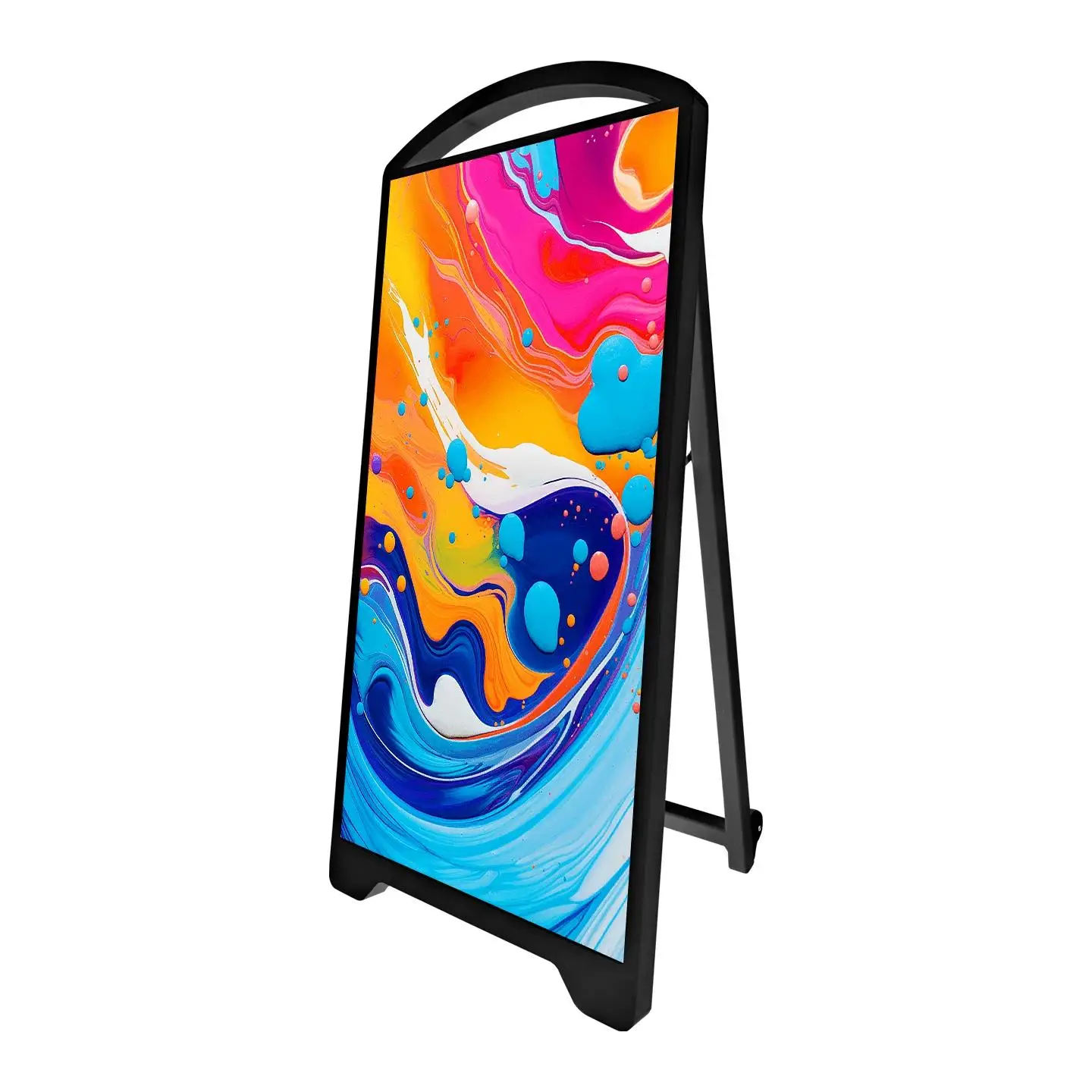 Industrial LED Outdoor Digital Signage IP65 Waterproof 4500 cd Brightness -40~70 Operating Temp Durable Full Color
