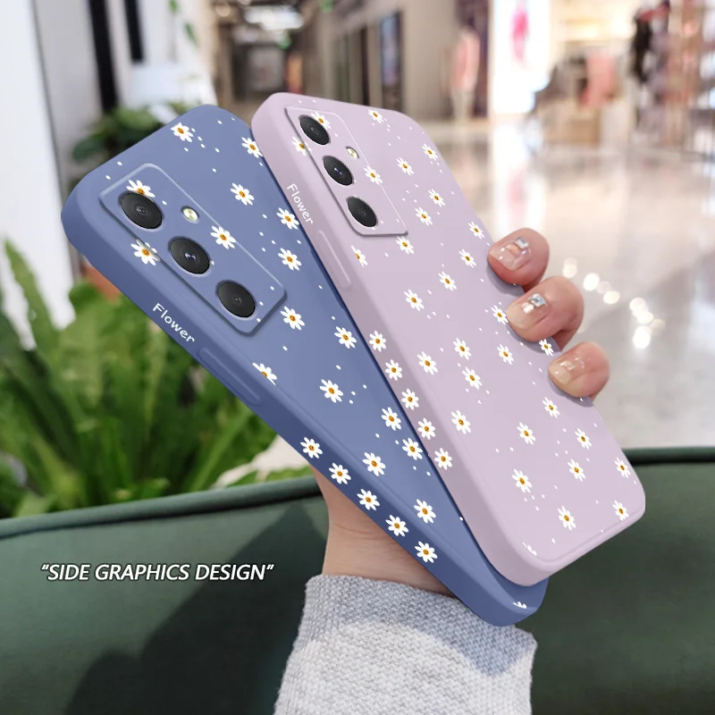 Floral Daisies Phone Case For Samsung Galaxy A56 A55 A36 A35 A26 A25 A15 A16 A17 A07 A06 A05 A54 A34 A24 A14 A04 A04S A04E 4G 5G