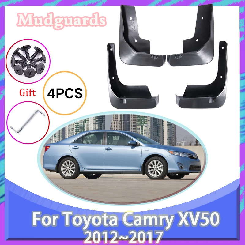 

Car Mud Flaps For Toyota Camry XV50 2012 2013 2014 2015 2016 2017 Anti-splash Mudflap Splash Muds Flap Fenders Auto Accessories