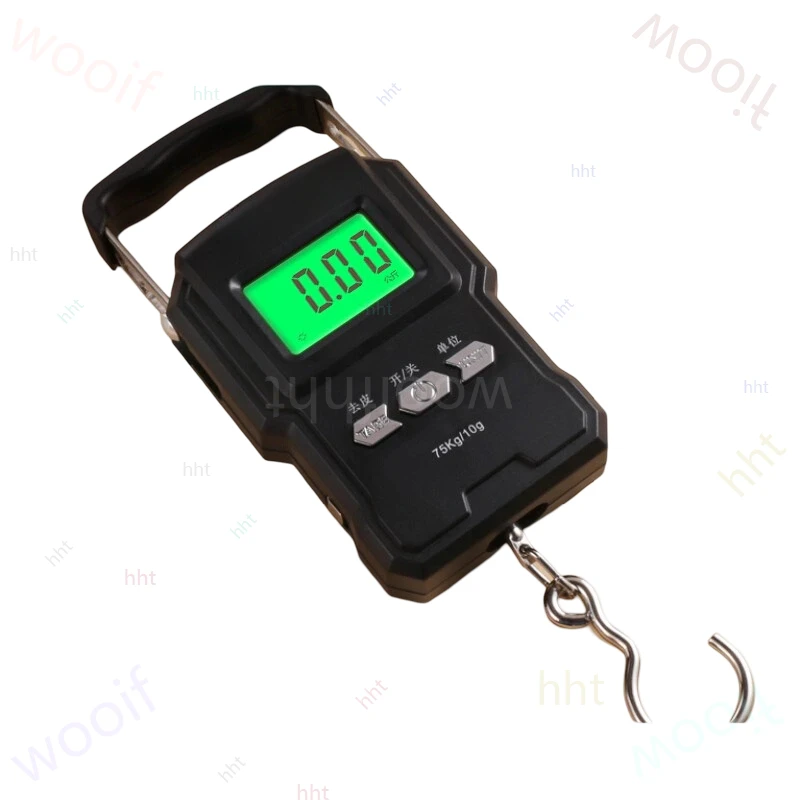 

Portable Electronic Scale 75KG High Precision Mini Handheld Luggage Hanging Scale For Travel Shopping