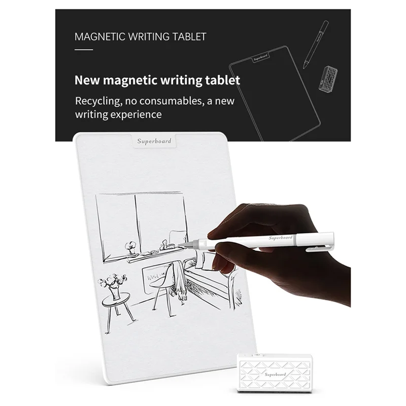 AF91-Handwriting Magnetic Drawing Board, Children's Painting, Graffiti Board Without Consumables, Clear Writing