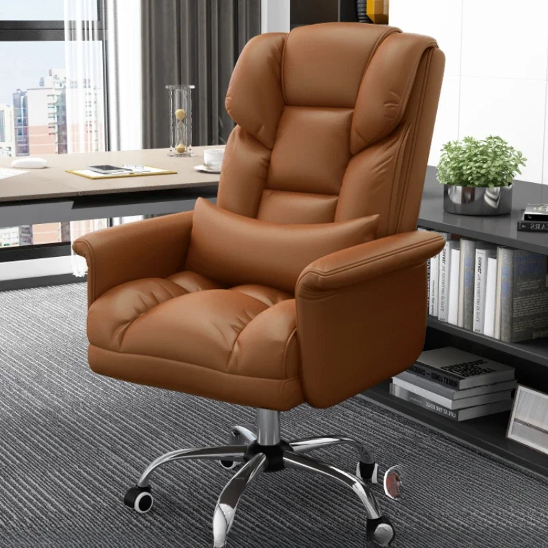 Reclining Computer Office Chair Rotating Pedal Ergonomic Armrest Office Chair Back Rest Cadeira Para Escritorio Furniture