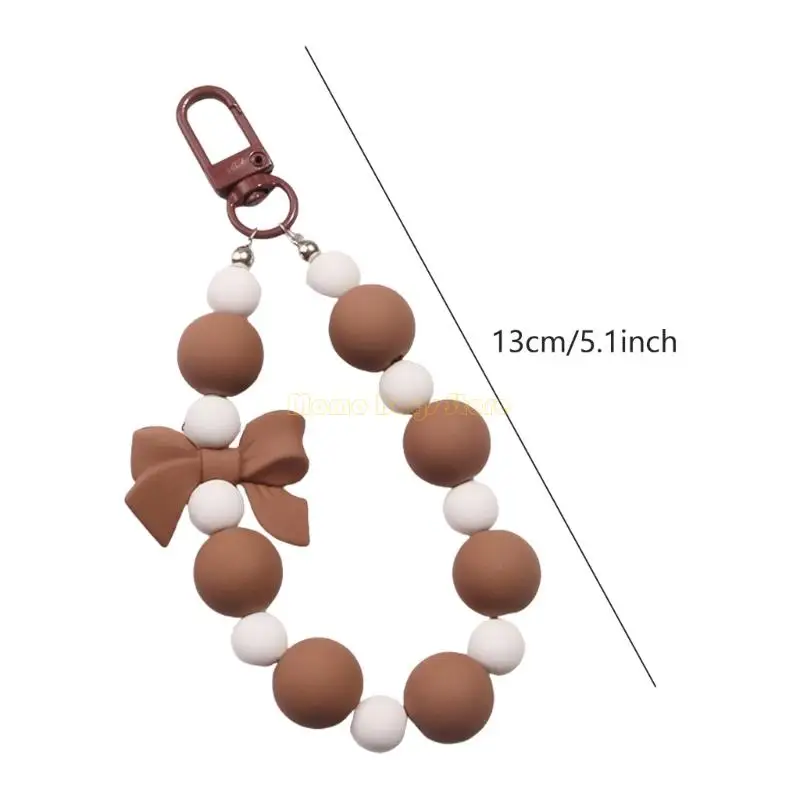 X90D Bowknot Keychain Beading Backpack Backpack Handat