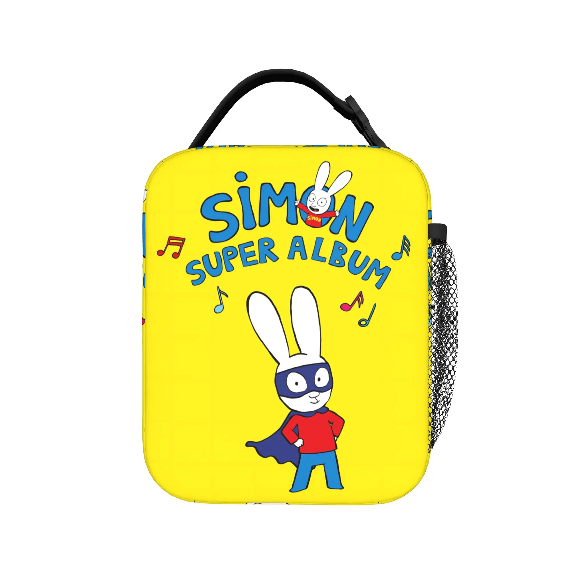 Simon Super Rabbit Lunch Bag  Portable Lunch Box Unisex Picnic Designer Cooler Bag Fun Oxford Thermal Lunch Bags