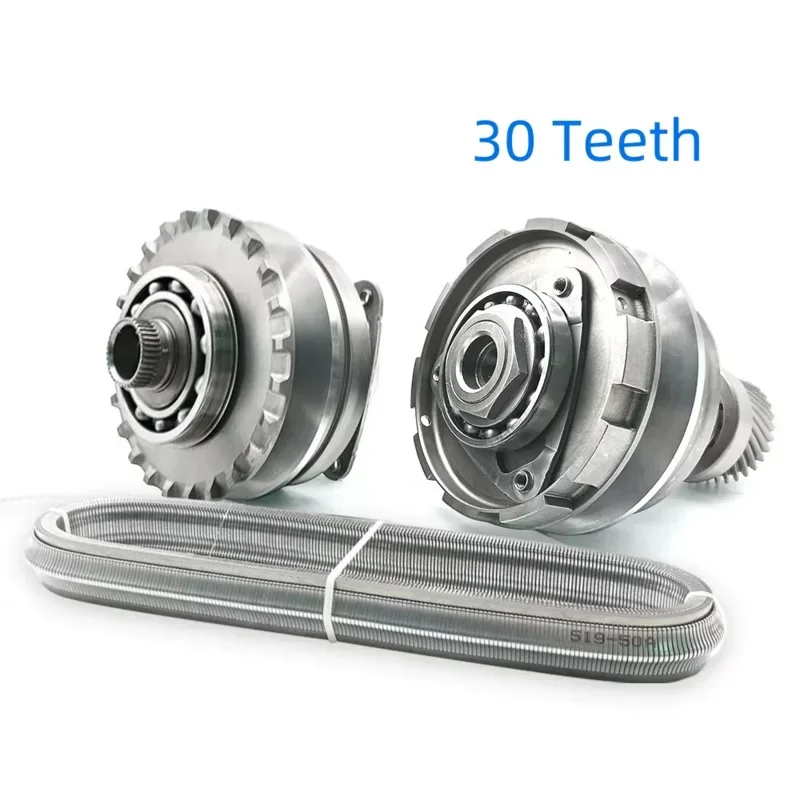 901047 JF011E RE0F10A for Nissan Altima Sentra Dodge CVT Jeep Patriot Compass 2007 CVT Transmission 30T Pulley Set & Chain Belt view 2