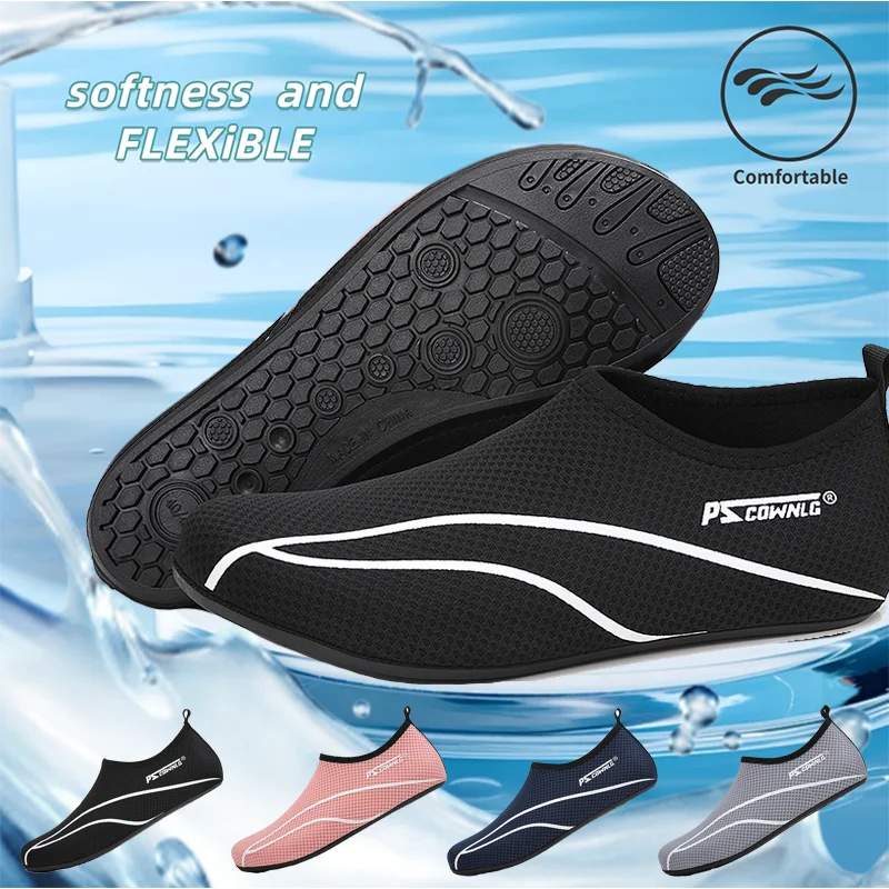 

Diving Shoes Women Aqua Shoes Men Beach Swimming Water Sport Socks Barefoot Sneaker Fitness Dance Swim Surfing Snorkeling Shoe