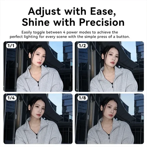 Imagen 2 del producto Ulanzi SL01 SL02 Mini luz de Flash para cámara SpeedLite GN8 6500K para Canon Sony Nikon Fuji cámara DSLR Vlog fotografía al aire libre en vivo