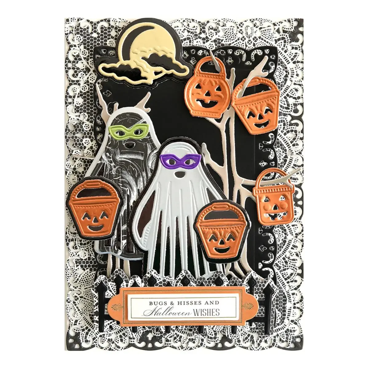 Magic Witch Halloween Metal Cutting Dies for DIY Scrapbooking Crafts Dies Cut Stencils Maker Photo Album Template Handmade