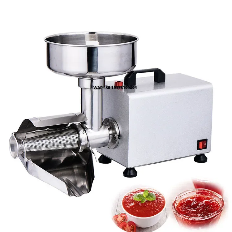 

Factory Price Passion Fruit Pulping Pulper Mango Tomato Paste Processing Machine Jam Making Machine