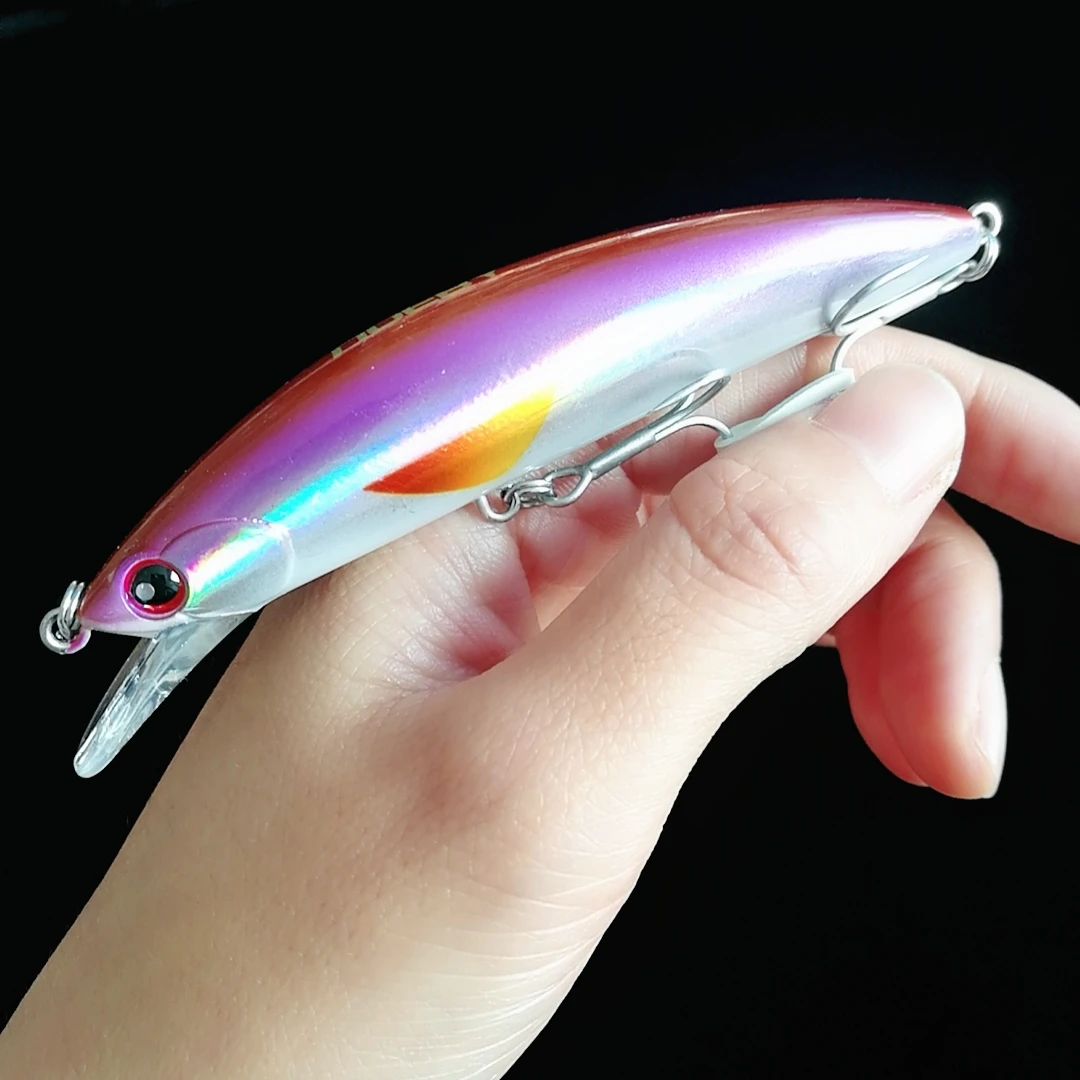 NOEBY 4pcs Long Casting Sinking Minnow Saltwater Fishing Lures 90mm 29g Trout Pike River Lake Hard Baits Jerkbait Fishing Lure image 5