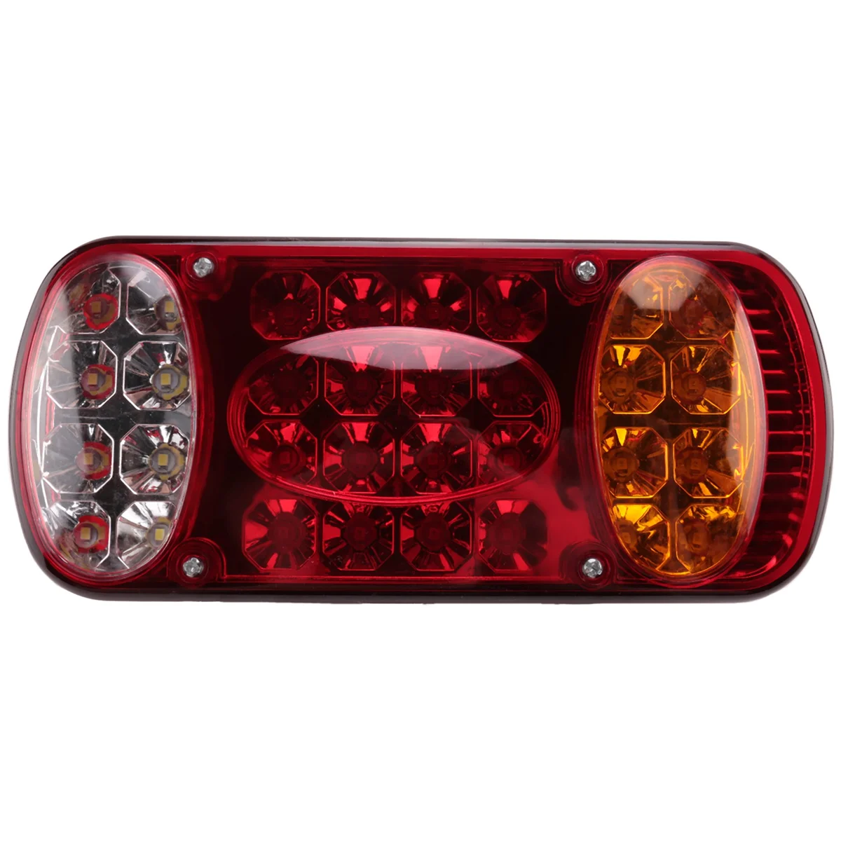 12V 32 LED Car Truck Tail Light Rear Stop Brake Lights Signal Indicator Taillight for Trailer Truck Lorry Van UTE 1PCS